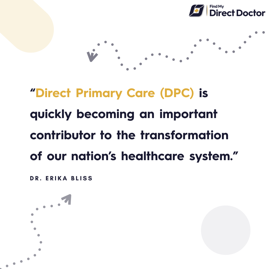 Direct primary care model